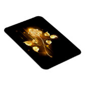 Goldene Rose (goldene Rose) Magnet (Rechte Seite)