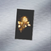 Goldene Rose (goldene Rose) Magnetische Visitenkarte (Beispiel)