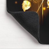 Goldene Rose (goldene Rose) Mousepad (Ecke)