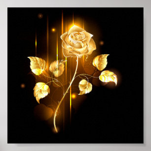 Goldene Rose (goldene Rose) Poster