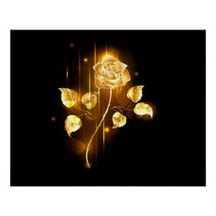 Goldene Rose (goldene Rose) Poster