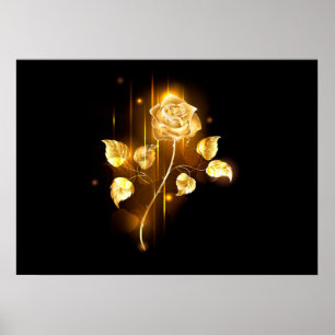 Goldene Rose (goldene Rose) Poster