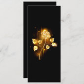 Goldene Rose (goldene Rose) Programm (Vorne/Hinten)