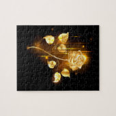 Goldene Rose (goldene Rose) Puzzle (Horizontal)