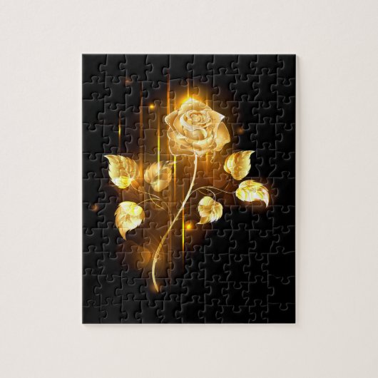 Goldene Rose (goldene Rose) Puzzle (Vertikal)