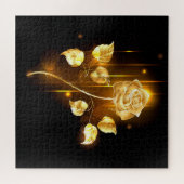 Goldene Rose (goldene Rose) Puzzle (Horizontal)