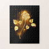Goldene Rose (goldene Rose) Puzzle (Vertikal)