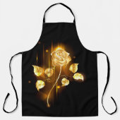 Goldene Rose (goldene Rose) Schürze (Vorderseite)