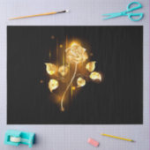 Goldene Rose (goldene Rose) Seidenpapier (Basteln)