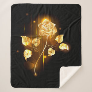 Goldene Rose (goldene Rose) Sherpadecke