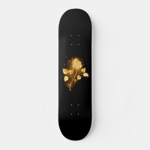 Goldene Rose (goldene Rose) Skateboard