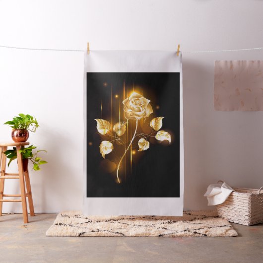 Goldene Rose (goldene Rose) Stoff (Beispiel)