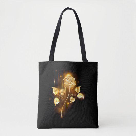 Goldene Rose (goldene Rose) Tasche (Vorderseite)