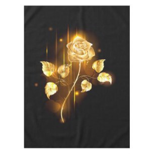 Goldene Rose (goldene Rose) Tischdecke