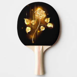 Goldene Rose (goldene Rose) Tischtennis Schläger