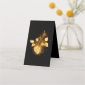 Goldene Rose (goldene Rose) Treuekarte (Vorderseite)