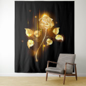 Goldene Rose (goldene Rose) Wandteppich (Beispiel)