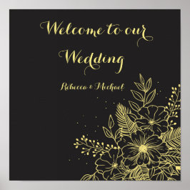 Goldene Rose Hochzeitserie P Poster