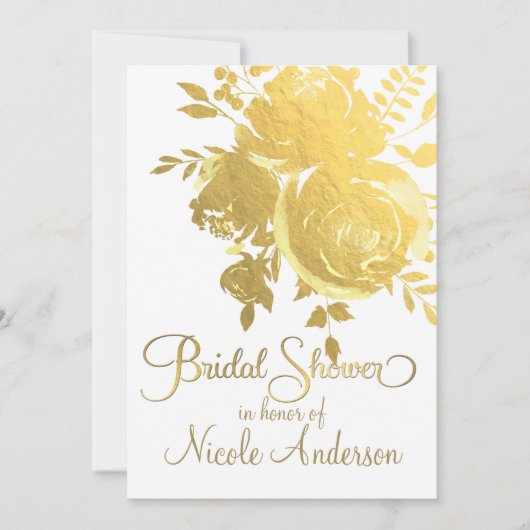 Goldene Rose Imitate Falknerei - Falconeria Locarn Einladung (Vorderseite)