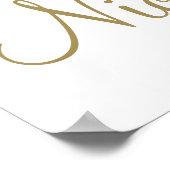 Goldene Rose Imitate Ristorante della Carrà Poster (Ecke)