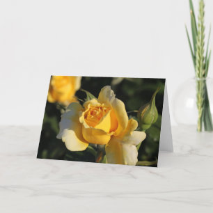 Goldene Rose Karte