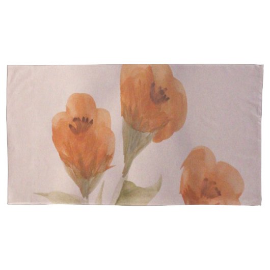 Goldene Rose Kissenbezug (Vorderseite-Links)