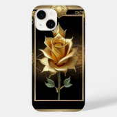 Goldene Rose Kunst, Dichtung und Musik Case-Mate iPhone Hülle (Rückseite)