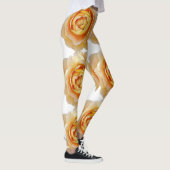 Goldene Rose Leggings (Rechts)