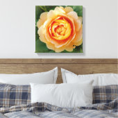 Goldene Rose Leinwanddruck (Insitu (Schlafzimmer))