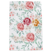 Goldene Rose Mittlere Geschenktüte (Vorderseite)