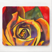 Goldene Rose Mousepad (Vorne)