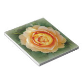 Goldene Rose Notizblock (angewinkelt)