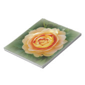Goldene Rose Notizblock (Rotiert)