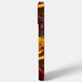 Goldene Rose Rodelbahn mit Aussicht Case-Mate iPhone Hülle (Rückseite / Links)