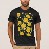 Goldene Rose Rodelbahn mit Aussicht T-Shirt (Vorderseite)