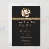 Goldene Rose Save the Date (Vorderseite)