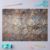 Goldene Rose Seidenpapier (Basteln)