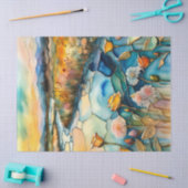 Goldene Rose Tal Sunrise II Seidenpapier (Basteln)