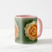 Goldene Rose Tasse (VorderseiteRechts)
