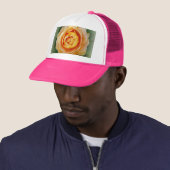 Goldene Rose Truckerkappe (Beispiel)