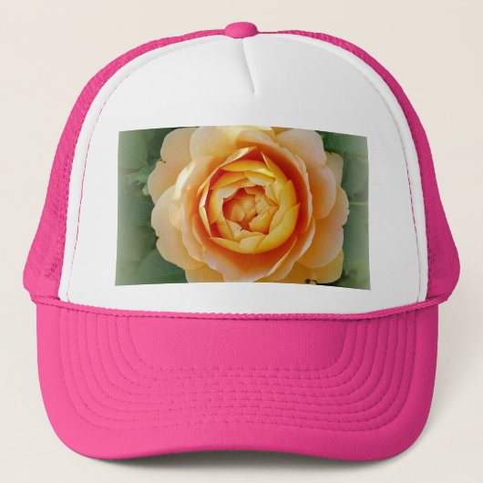 Goldene Rose Truckerkappe (Vorderseite)
