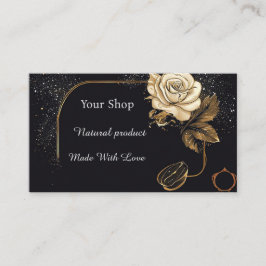 Goldene Rose Visitenkarte