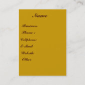 Goldene Rose_ Visitenkarte (Rückseite)