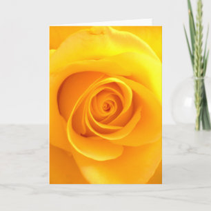 Goldene Rosen-Gruß-Karte Karte