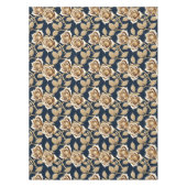 Goldene Rosen mit metallischer Oberfläche Tischdecke (Vorderseite)