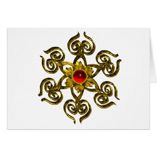 GOLDENE ROSEN RUBIN (Vorderseite (Horizontal))