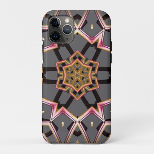 Goldene Rosette Case-Mate iPhone Hülle (Rückseite)