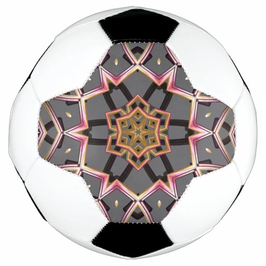 Goldene Rosette Fußball (Vorderseite)