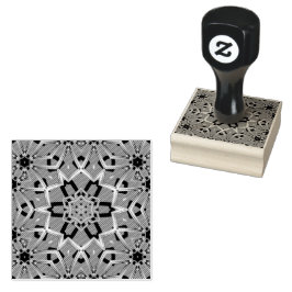 Goldene Rosette Gummistempel