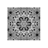 Goldene Rosette Gummistempel (Prägung)